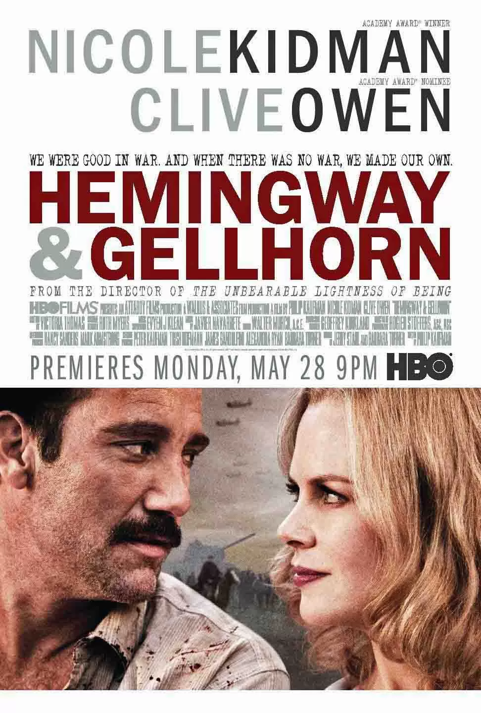 Hemingway & Gellhorn เฮ็มมิงเวย์กับเกลฮอร์น จารึกรักกลางสมรภูมิ