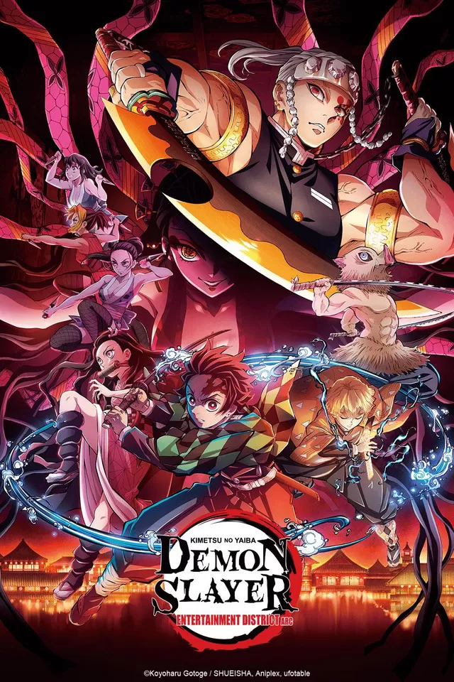 Demon Slayer Kimetsu No Yaiba Entertainment District Decisive Battle Arc (2023)