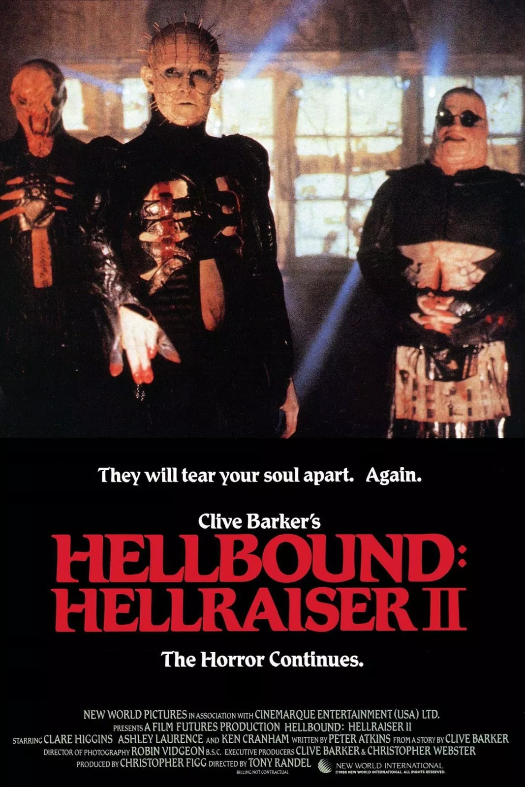 Hellbound: Hellraiser II (1988) บิดเปิดผี ภาค 2