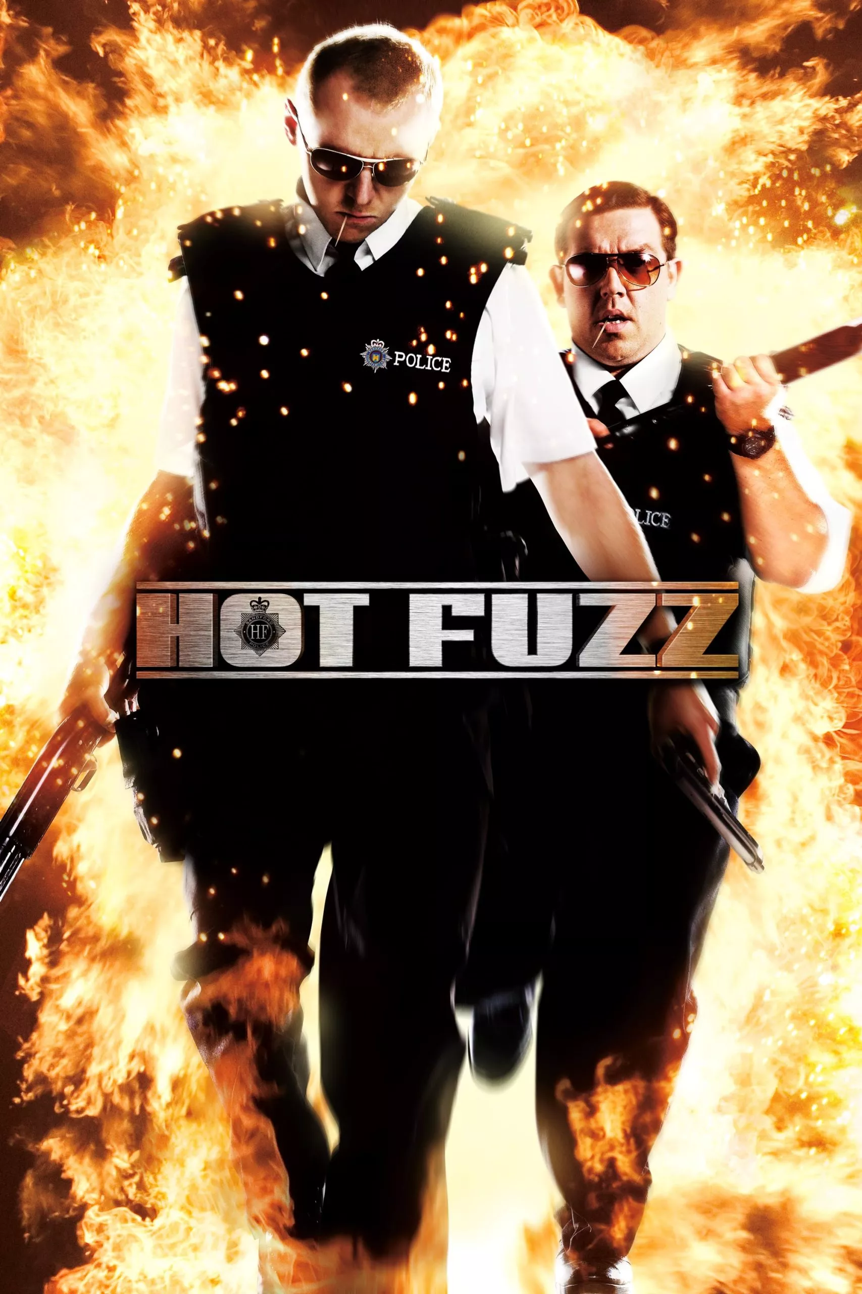 Hot Fuzz (2007) โปลิศ โครตเเมน